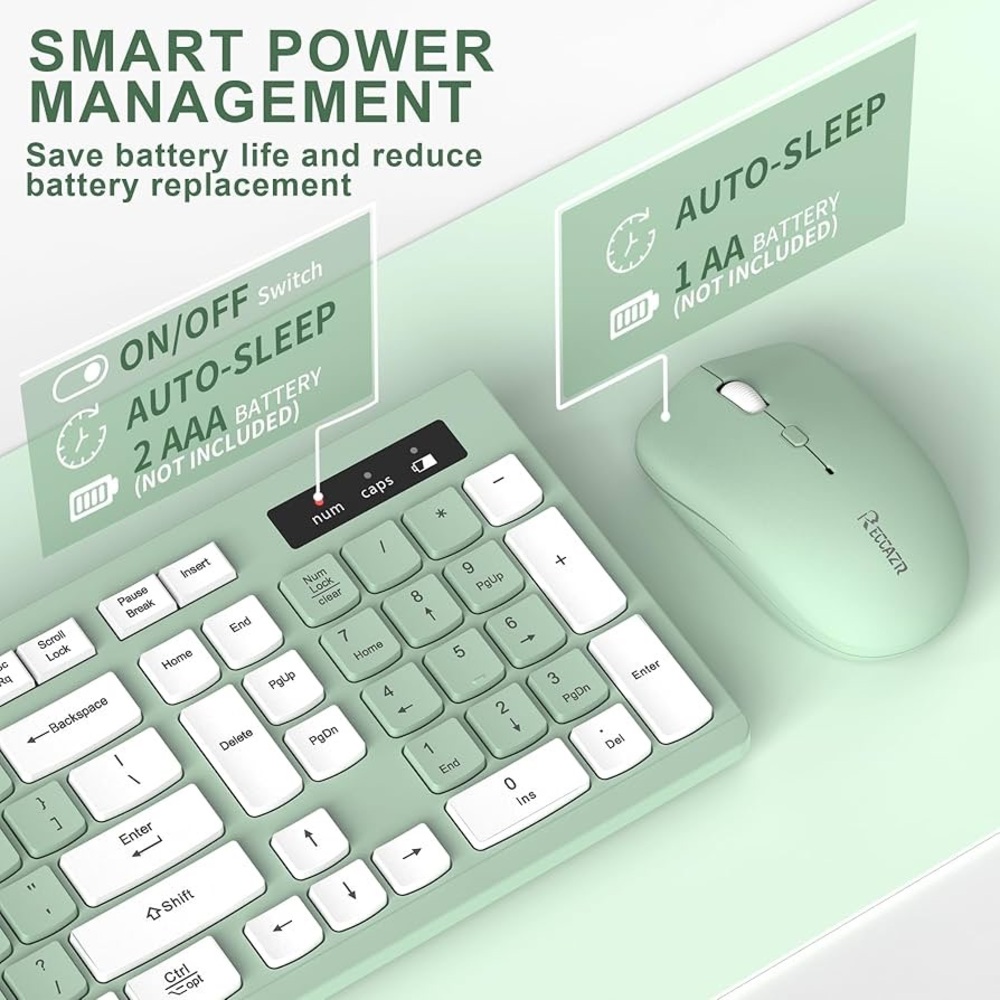 Wireless Keyboard & Mouse Set - Picture 8 of 10